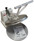 NEW - BakeMax - BMDM18NH Commercial Countertop No Heat Manual Cold Pizza Press