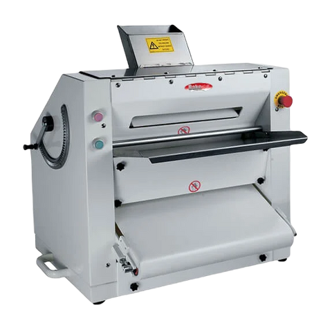 NEW - BakeMax - BMPS001 Commercial Countertop Heavy Duty 20 Inch Two Pass Pizza and Pie Dough Sheeter