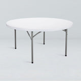 Direct Chairs BTR-60-WH - Plastic folding banquet table 60″ round (BTR-60-WH)