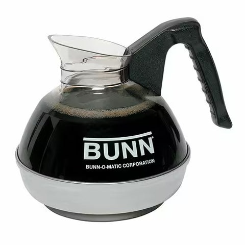 Bunn 06100.0101 - Decanter with Black Handle and Stainless Bottom, 64 OZ