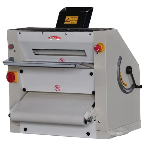NEW - BakeMax - BMPS001 Commercial Countertop Heavy Duty 20 Inch Two Pass Pizza and Pie Dough Sheeter
