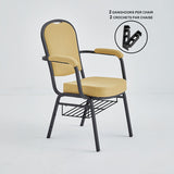 Direct Chairs CCA-30 - Church chair with upholstered arms