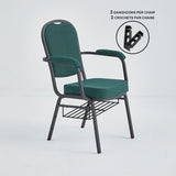 Direct Chairs CCA-30 - Church chair with upholstered arms