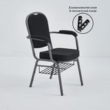 Direct Chairs CCA-30 - Church chair with upholstered arms
