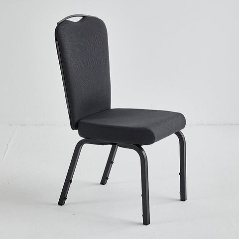 Direct Chairs CFB-22-BL-FA-GRY - Flex back stacking chair