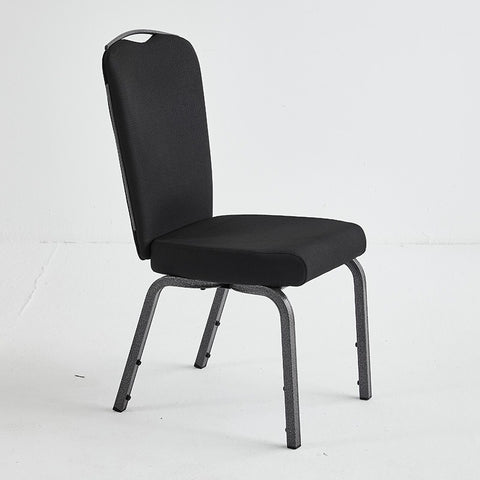 Direct Chairs CFB-22-BL-FA-GRY - Flex back stacking chair