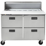 Centerline by Traulsen CLPT-4812 - 48" Refrigerated Prep Table with Two Doors