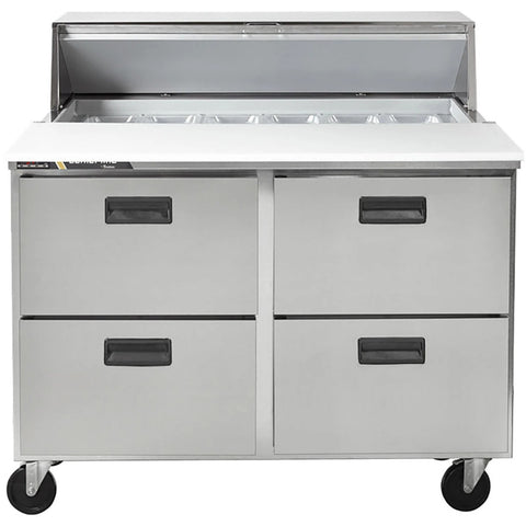 Centerline by Traulsen CLPT-4812 - 48" Refrigerated Prep Table with Two Doors