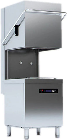 FAGOR COP-174W - High Temp Upright Dishwasher with Built-in Booster, 60 Racks/Hour
