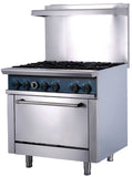 CoolSteel CST-CP-R36 - Commercial Gas Range Oven