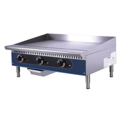 CoolSteel CST-CP-G36-M - Commercial Gas Griddle