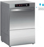 FAGOR CO-402W - 18" High Temperature Evo Concept Undercounter/ Underbar Dishwasher, Glasswasher & Sanitizer, Silver