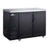 Glacier GBB-49 - 49.9" Bar Cooler with Two Swinging Solid Doors