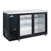 Glacier GBB-49GSD - 49.9" Bar Cooler with Two Sliding Glass Doors