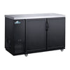 Glacier GBB-61 - 56.9" Bar Cooler with Two Swinging Solid Doors