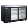 Glacier GBB-61GSD - 56.9" Bar Cooler with Two Sliding Glass Doors