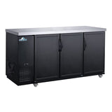 Glacier GBB-73 - 70.4" Bar Cooler with Three Swinging Solid Doors