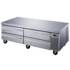 Glacier GCB-72 - 72" Four Drawer Refrigerated Chef Base