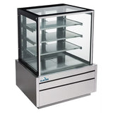 Glacier GDC-36SQ - 36" Floor Full Service Refrigerated Display Case