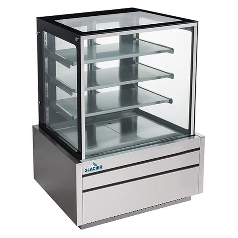 Glacier GDC-36SQ - 36" Floor Full Service Refrigerated Display Case