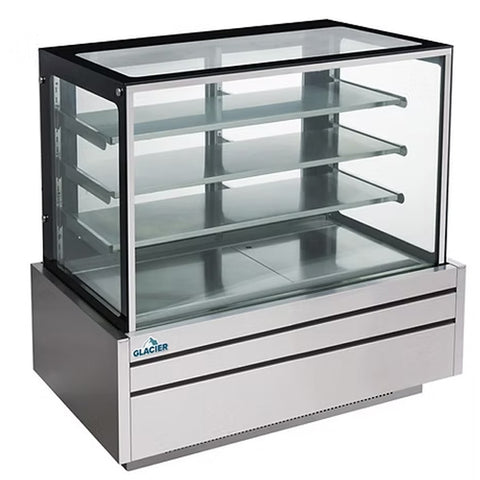 Glacier GDC-48SQ - 48" Floor Full Service Refrigerated Display Case