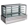Glacier GDC-72SQ - 72" Floor Full Service Refrigerated Display Case