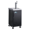 Glacier GDD-1 - 23.5" Bar Cooler with One Swinging Solid Door and One Beer Dispenser