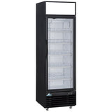 Glacier GM-15R - 24.75" Single Swinging Glass Door Display Cooler