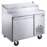 Glacier GPP-44 - 44.7" Refrigerated Pizza Prep Table with One Door
