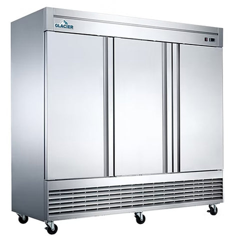 Glacier GF-3 - 82.7" Triple Door Freezer