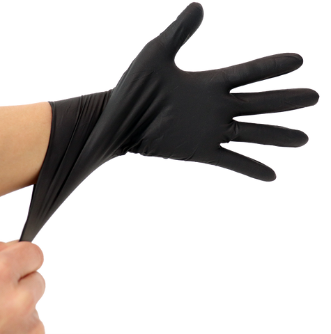 Wayne Tuff® Black Disposable Nitrile Exam Glove