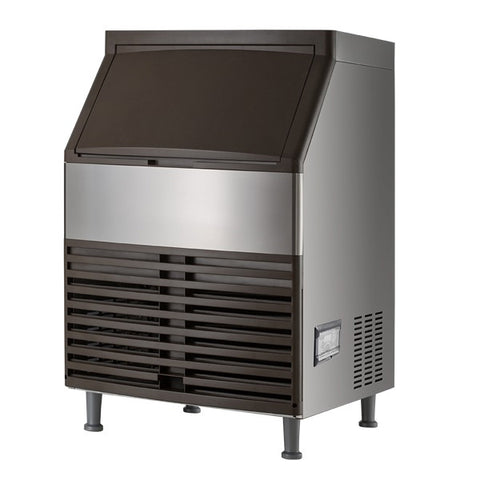 iBeeCool IBC-289P - 26" Self-Contained Cube Ice Machine - 280 lb Production, 80 lb Storage