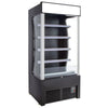 iBeeCool IBC-IOA35 - 35" Floor Model Open Cooler with Black Exterior