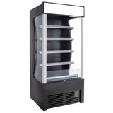 iBeeCool IBC-IOA35 - 35" Floor Model Open Cooler with Black Exterior