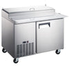 iBeeCool IBC-PPT44 - 44.5" Refrigerated Pizza Prep Table with One Door