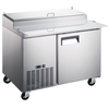 iBeeCool IBC-PPT44 - 44.5" Refrigerated Pizza Prep Table with One Door