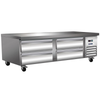 Ikon ICBR-74 - 74" Four Drawer Refrigerated Chef Base