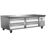Ikon ICBR-74 - 74" Four Drawer Refrigerated Chef Base