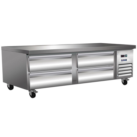 Ikon ICBR-74 - 74" Four Drawer Refrigerated Chef Base
