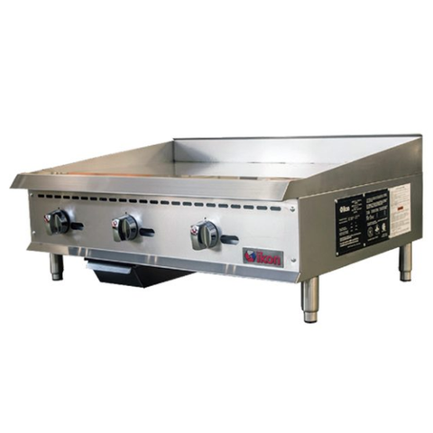 Ikon IMG-36 - 36" Manual Gas Griddle - 90,000 BTU