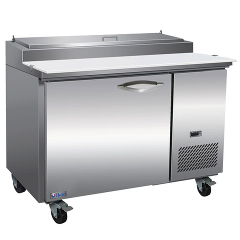 Ikon IPP47 - 47.4" Refrigerated Pizza Prep Table with One Door