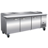Ikon IPP94 - 94.2" Refrigerated Pizza Prep Table with Three Doors
