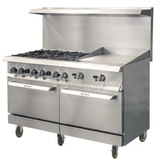 Ikon IR-60 - 60" Commercial Gas Range with 2 Ovens