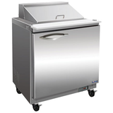 Ikon ISP29M - 28.9" Mega Top Refrigerated Prep Table with One Door