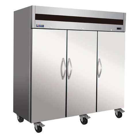 Ikon IT82F-DV - 81" Triple Door Freezer - 72.3 Cu. Ft.