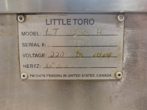 AM Manufacturing - Little Toro Pizza Press LT-1800H