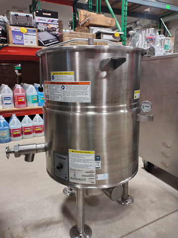 New - Cleveland KEL-25 Tri Leg Electric Kettle