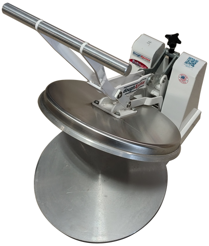 NEW - BakeMax - BMDM18NH Commercial Countertop No Heat Manual Cold Pizza Press