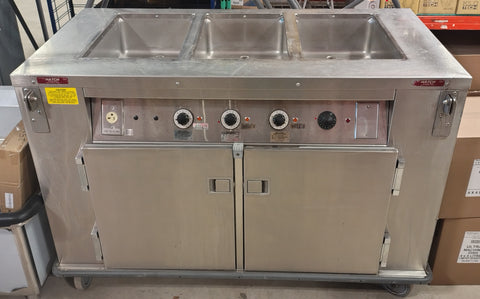 Used Fully Serviced - Hatch HSF-M-3 Stainless Steel Hot Food Server (3 wells)