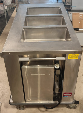Used Fully Serviced - Hatch HSF-M-3 Stainless Steel Hot Food Server (3 wells)